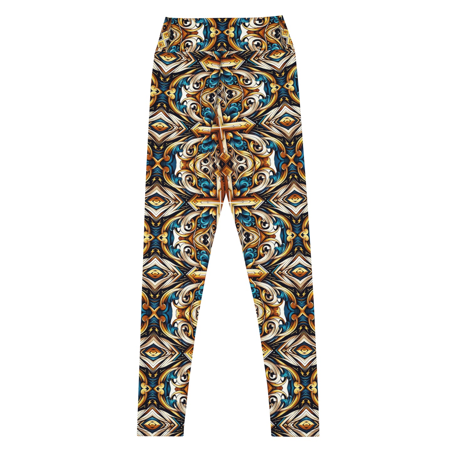 the CROSS 'Believer' Yoga Leggings