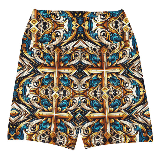 the CROSS 'Believer' Yoga Shorts