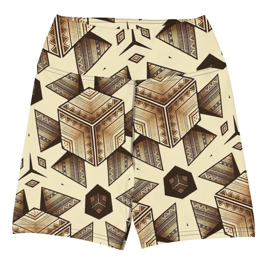 the PYRAMID 'Builder' Yoga Shorts