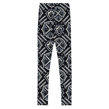 the SWORD & SHIELD 'Defender' Youth Leggings