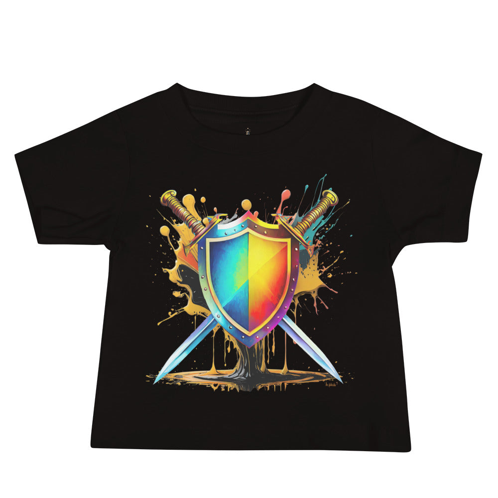 the SWORD & SHIELD 'Defender' Baby T-Shirt