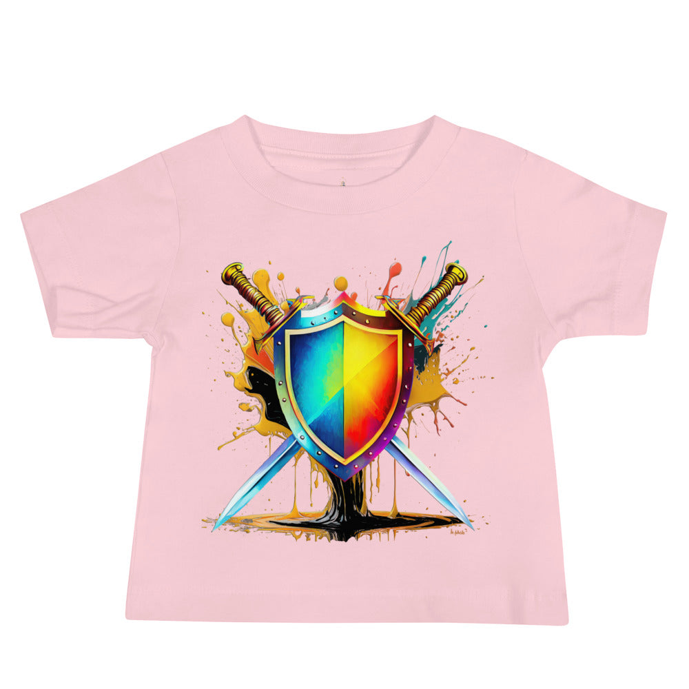 the SWORD & SHIELD 'Defender' Baby T-Shirt