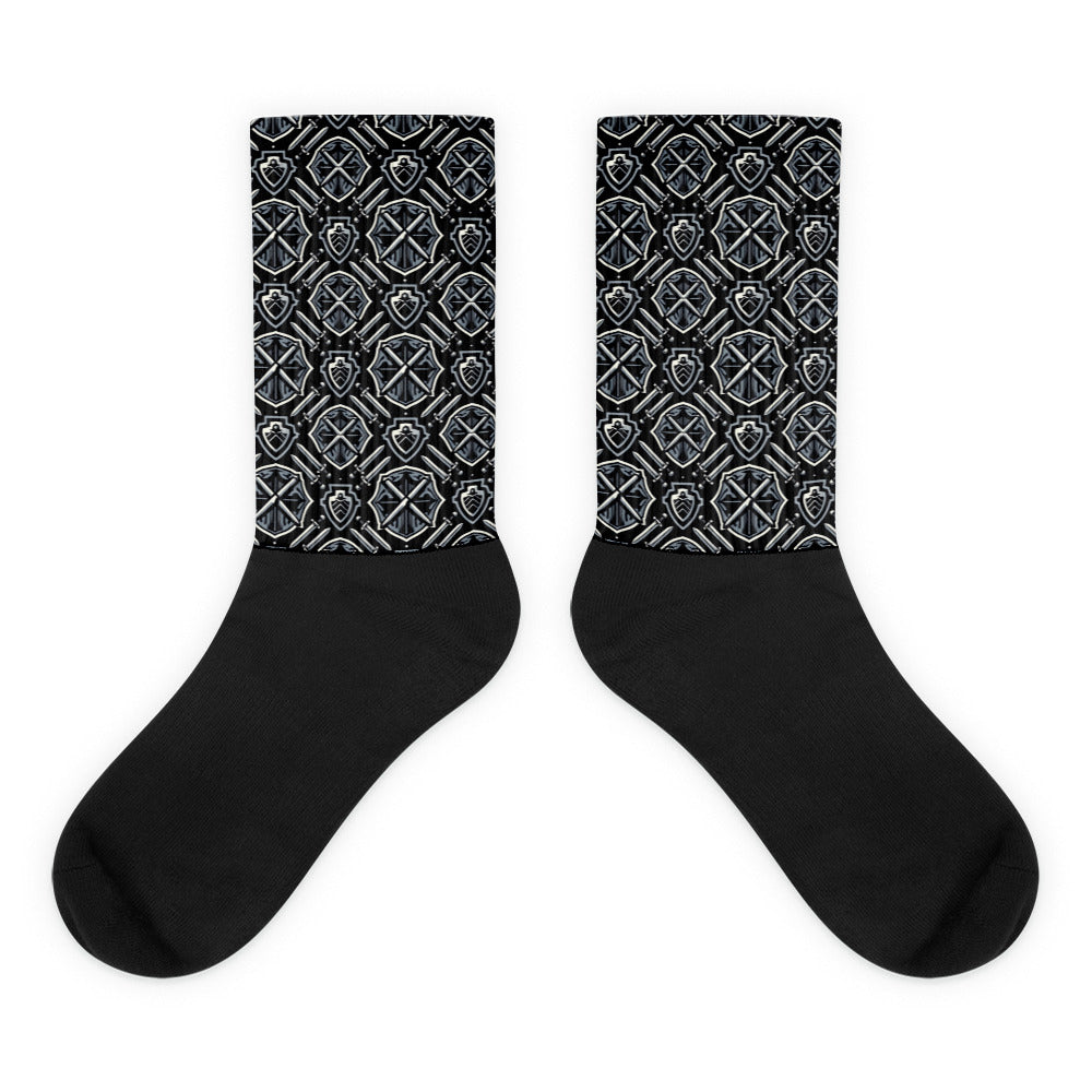 the SWORD & SHIELD 'Defender' Socks