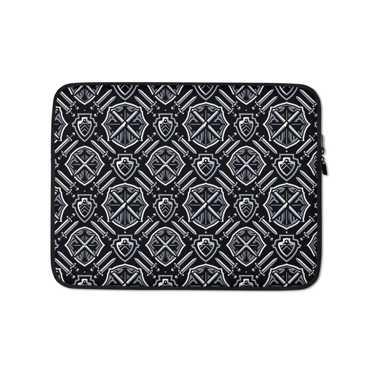 the SWORD & SHIELD 'Defender' Laptop Sleeve