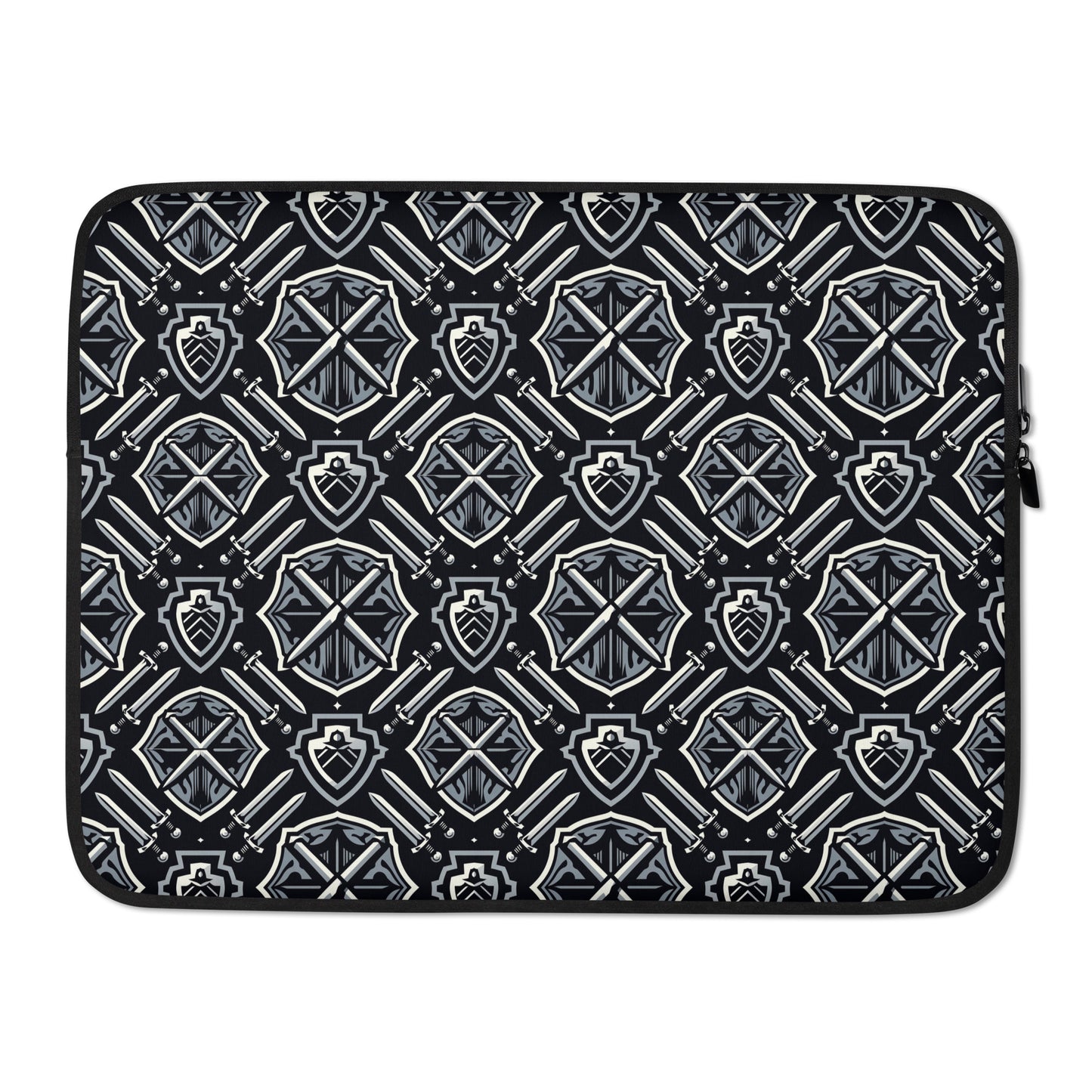 the SWORD & SHIELD 'Defender' Laptop Sleeve