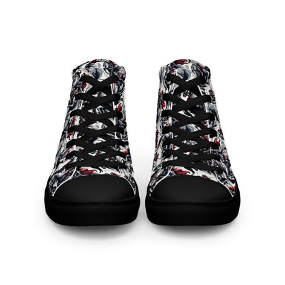 the HORSEMAN 'Conqueror' Men’s High Top Canvas Sneakers