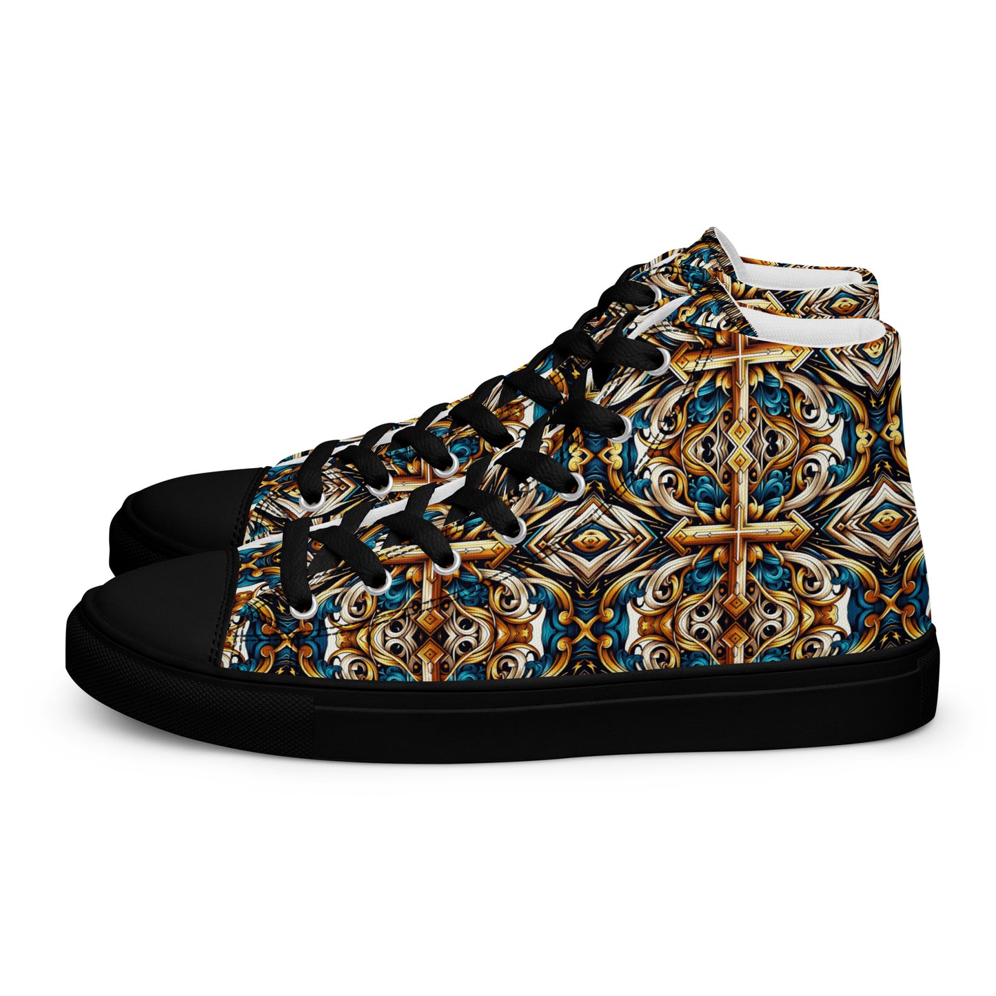 the CROSS 'Believer' Men’s High Top Canvas Sneakers