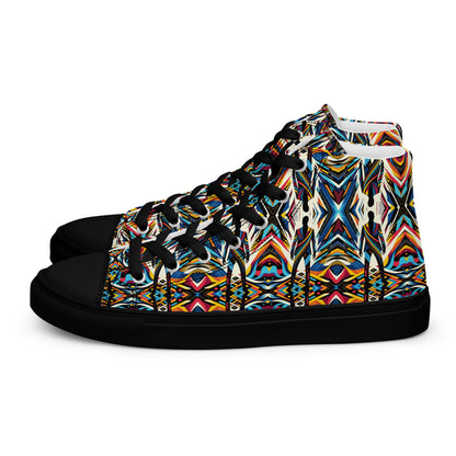 the MAN 'Achiever' Men’s High Top Canvas Sneakers