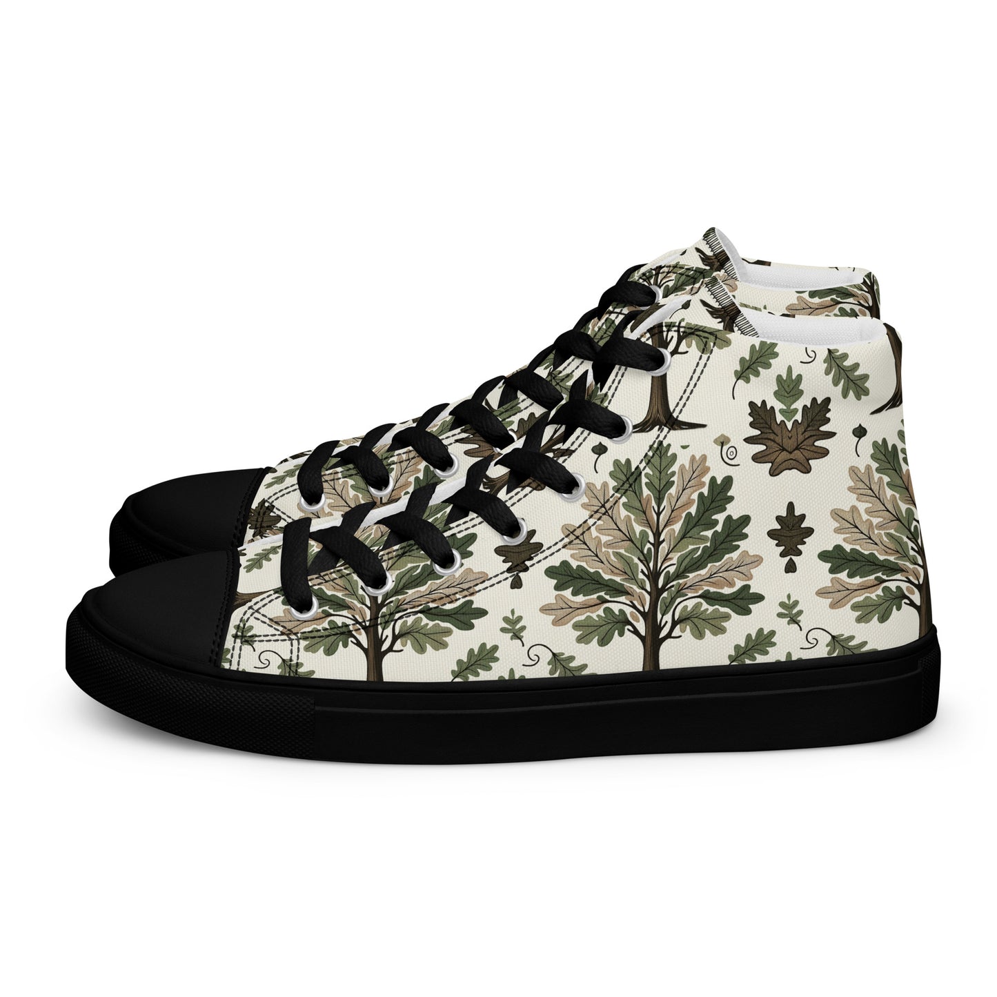 the OAK TREE 'Endurer' Men’s High Top Canvas Sneakers