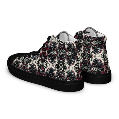 the BULL 'Strengthener' Men’s High Top Canvas Sneakers