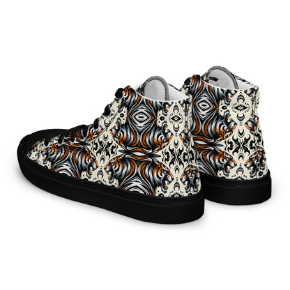 the TIGER 'Prevailer' Men’s High Top Canvas Sneakers