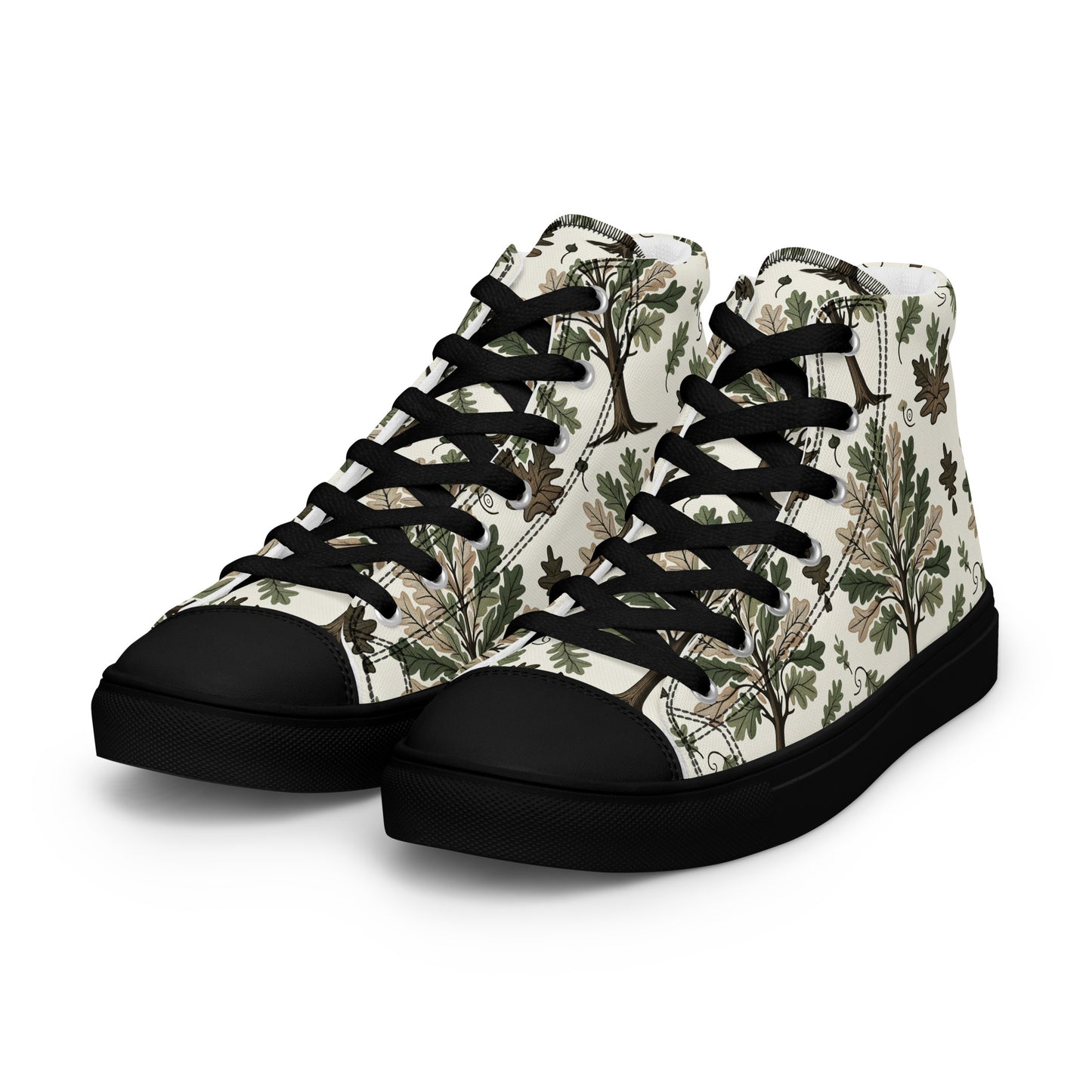 the OAK TREE 'Endurer' Men’s High Top Canvas Sneakers