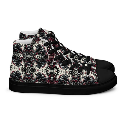 the BULL 'Strengthener' Men’s High Top Canvas Sneakers