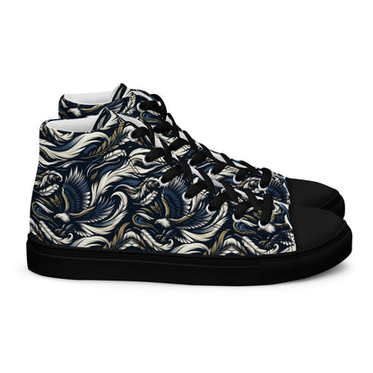 the EAGLE 'Ascender' Men’s High Top Canvas Sneakers