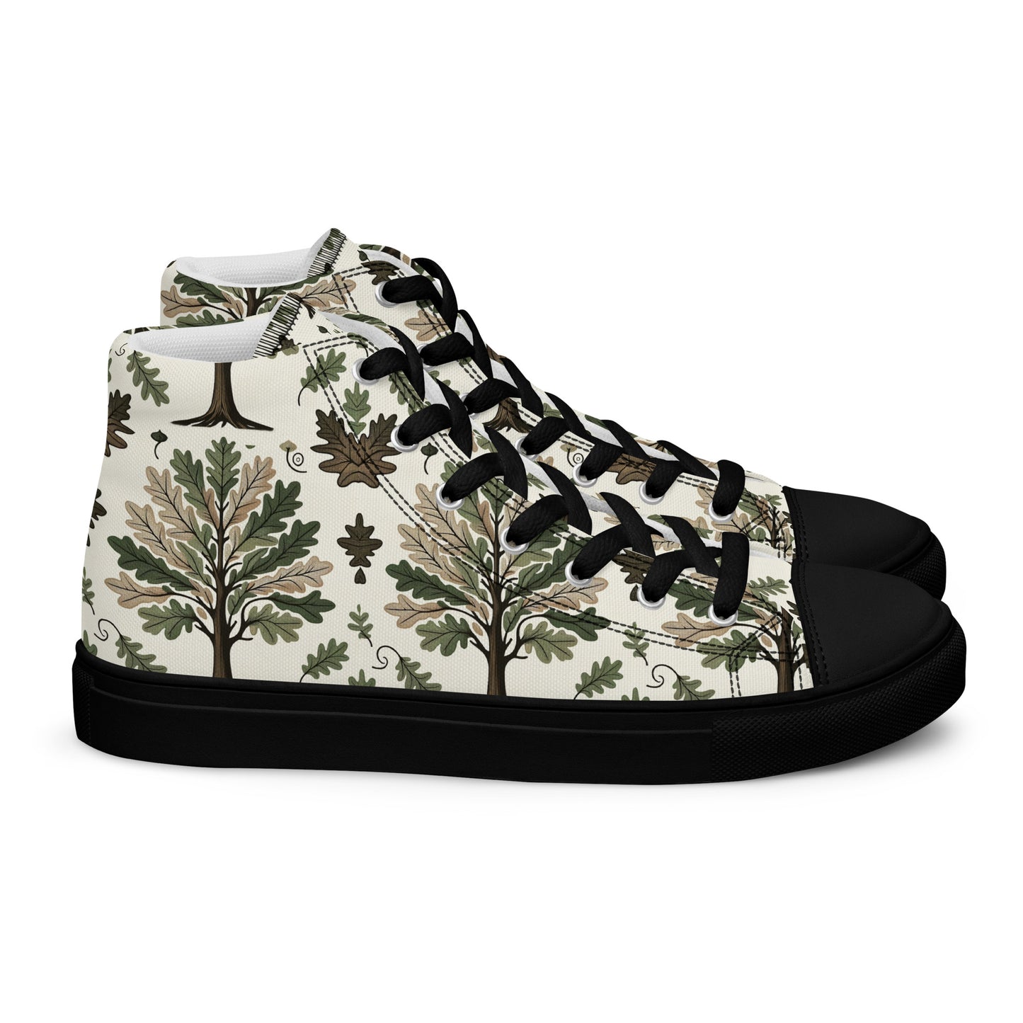 the OAK TREE 'Endurer' Men’s High Top Canvas Sneakers