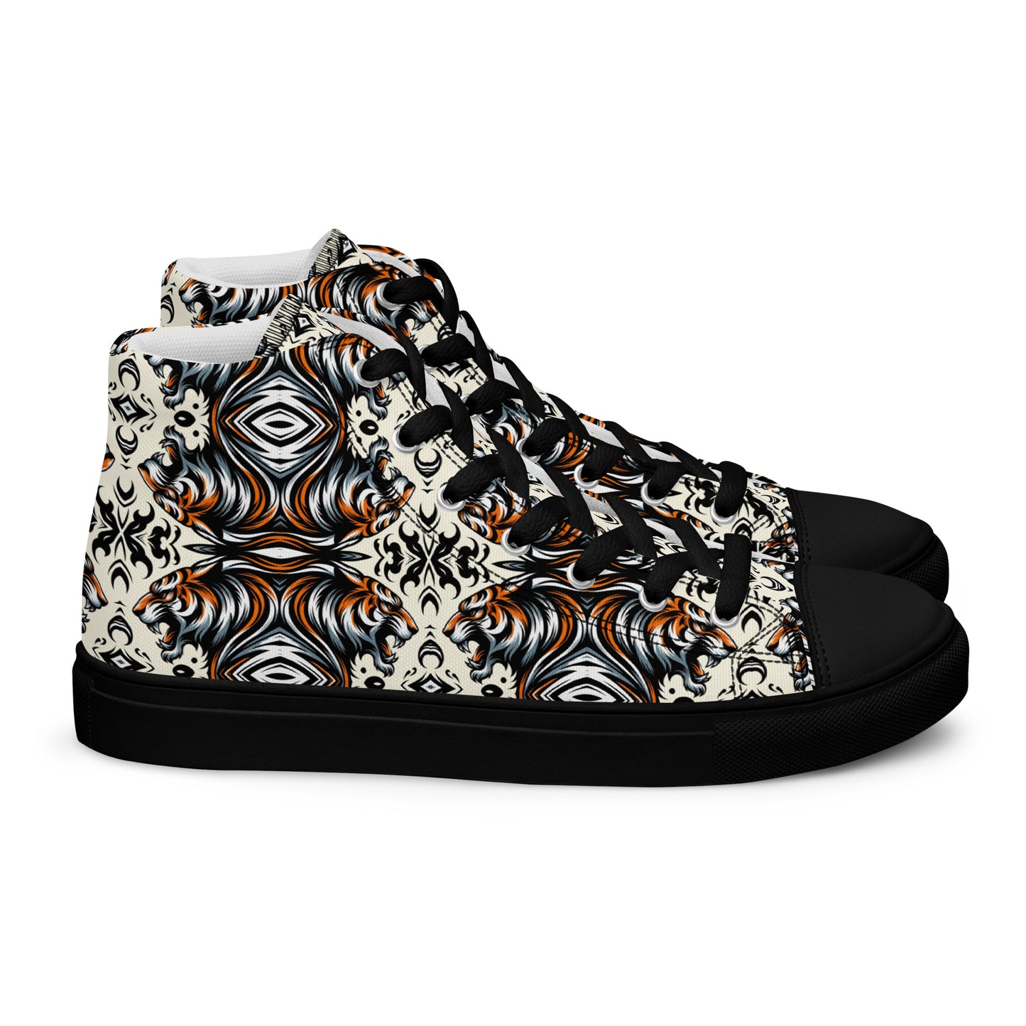 the TIGER 'Prevailer' Men’s High Top Canvas Sneakers