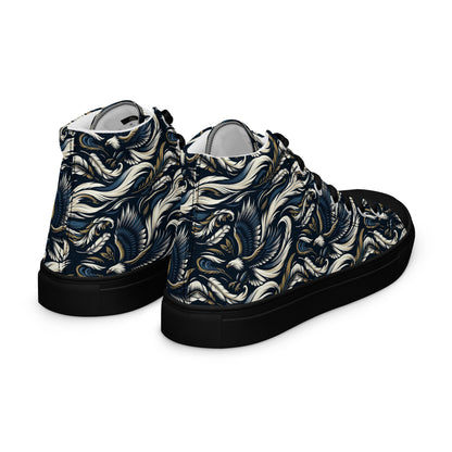 the EAGLE 'Ascender' Men’s High Top Canvas Sneakers