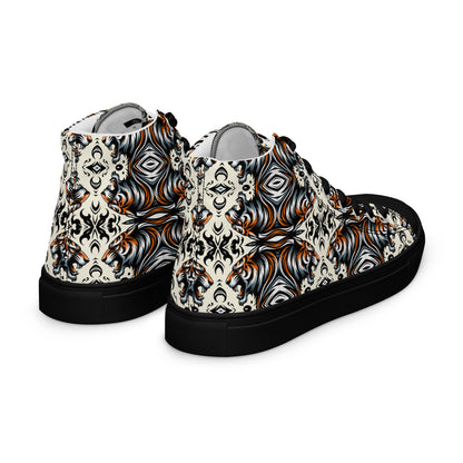 the TIGER 'Prevailer' Men’s High Top Canvas Sneakers