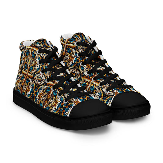 the CROSS 'Believer' Men’s High Top Canvas Sneakers