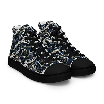 the EAGLE 'Ascender' Men’s High Top Canvas Sneakers