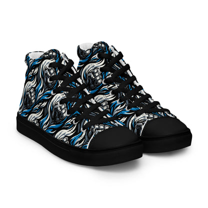 the IRON FIST 'Enforcer' Men’s High Top Canvas Sneakers