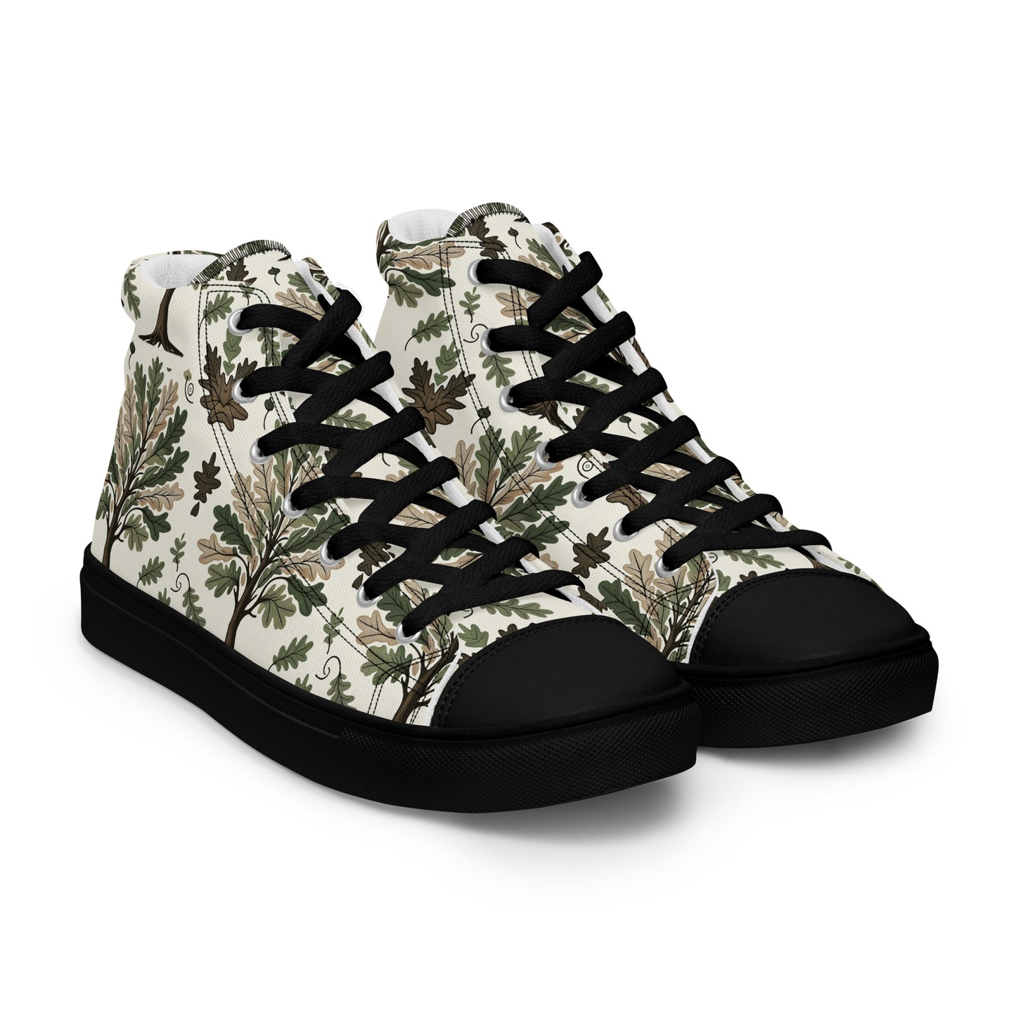 the OAK TREE 'Endurer' Men’s High Top Canvas Sneakers