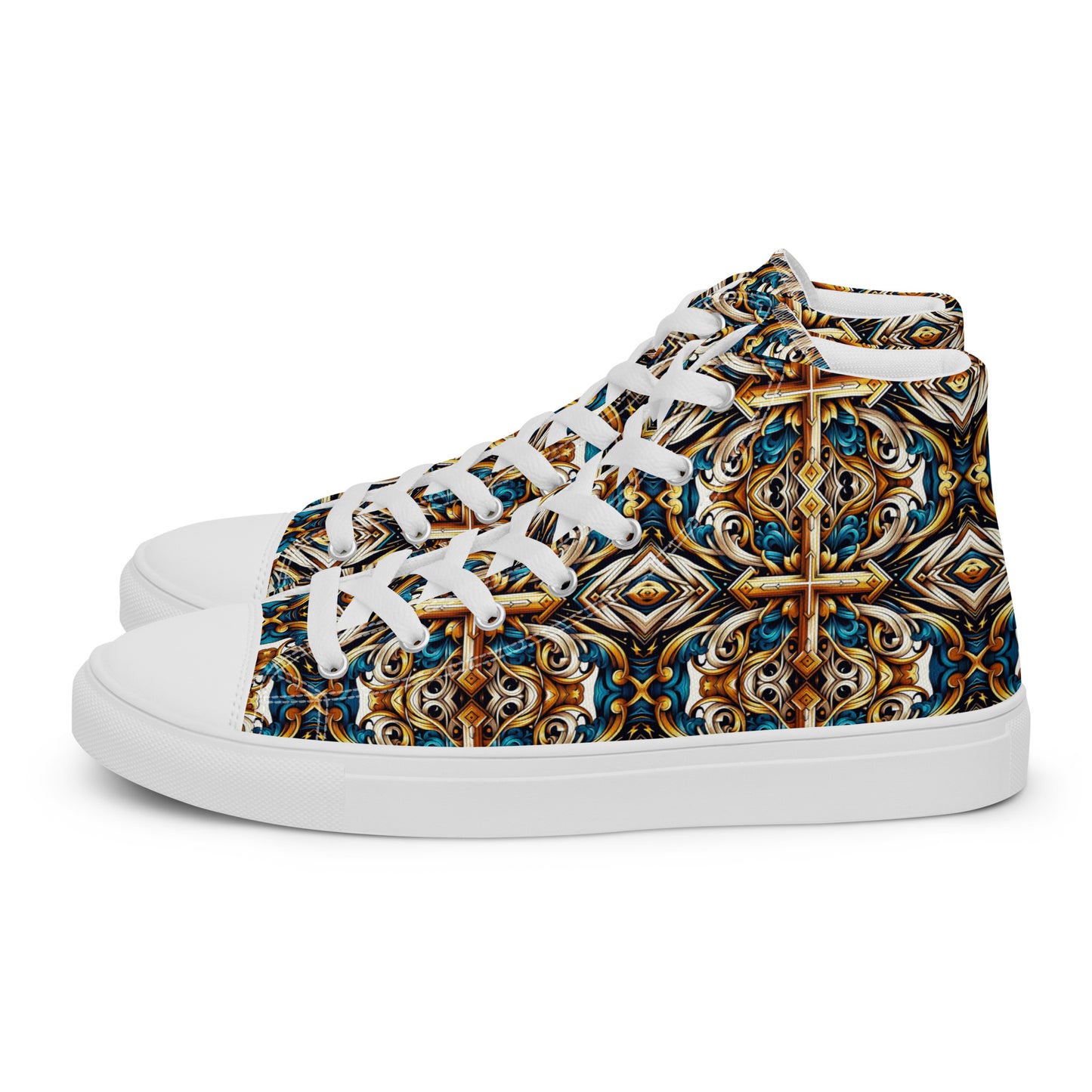 the CROSS 'Believer' Men’s High Top Canvas Sneakers