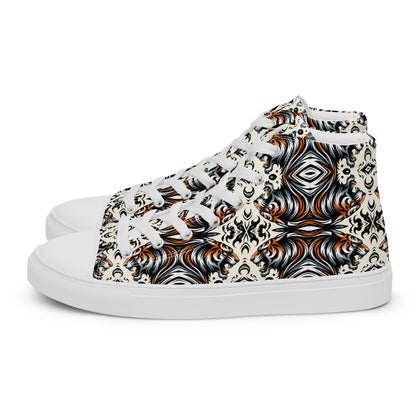 the TIGER 'Prevailer' Men’s High Top Canvas Sneakers