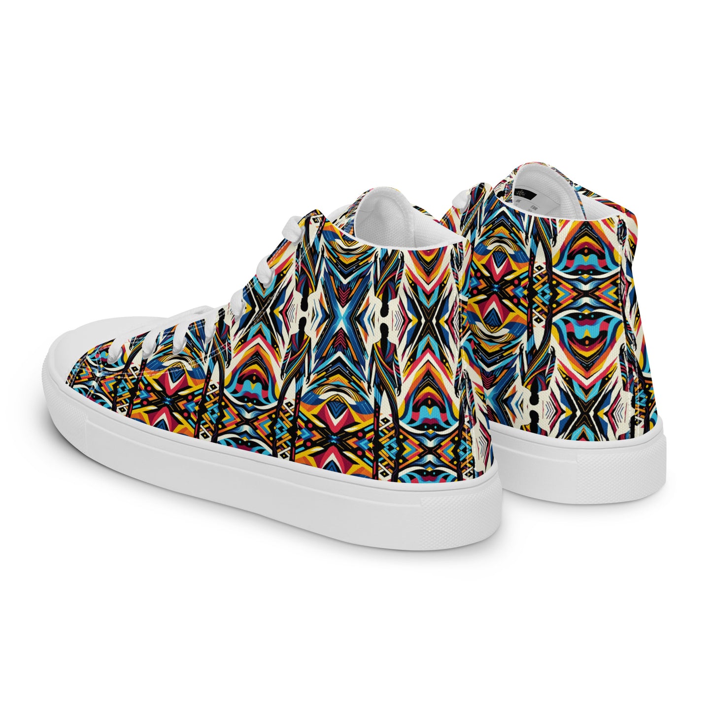 the MAN 'Achiever' Men’s High Top Canvas Sneakers