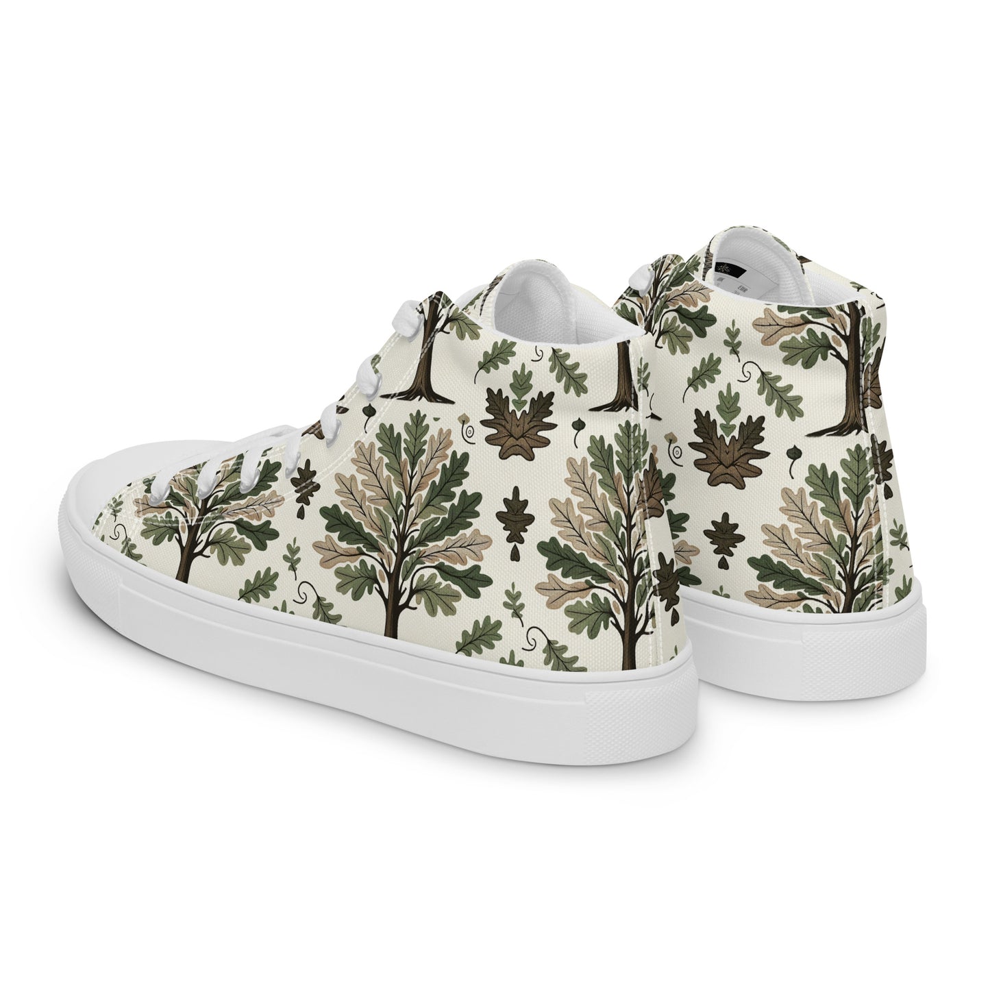 the OAK TREE 'Endurer' Men’s High Top Canvas Sneakers