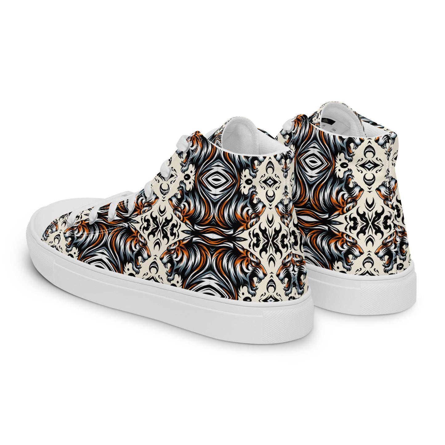 the TIGER 'Prevailer' Men’s High Top Canvas Sneakers