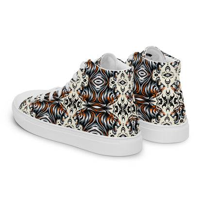 the TIGER 'Prevailer' Men’s High Top Canvas Sneakers