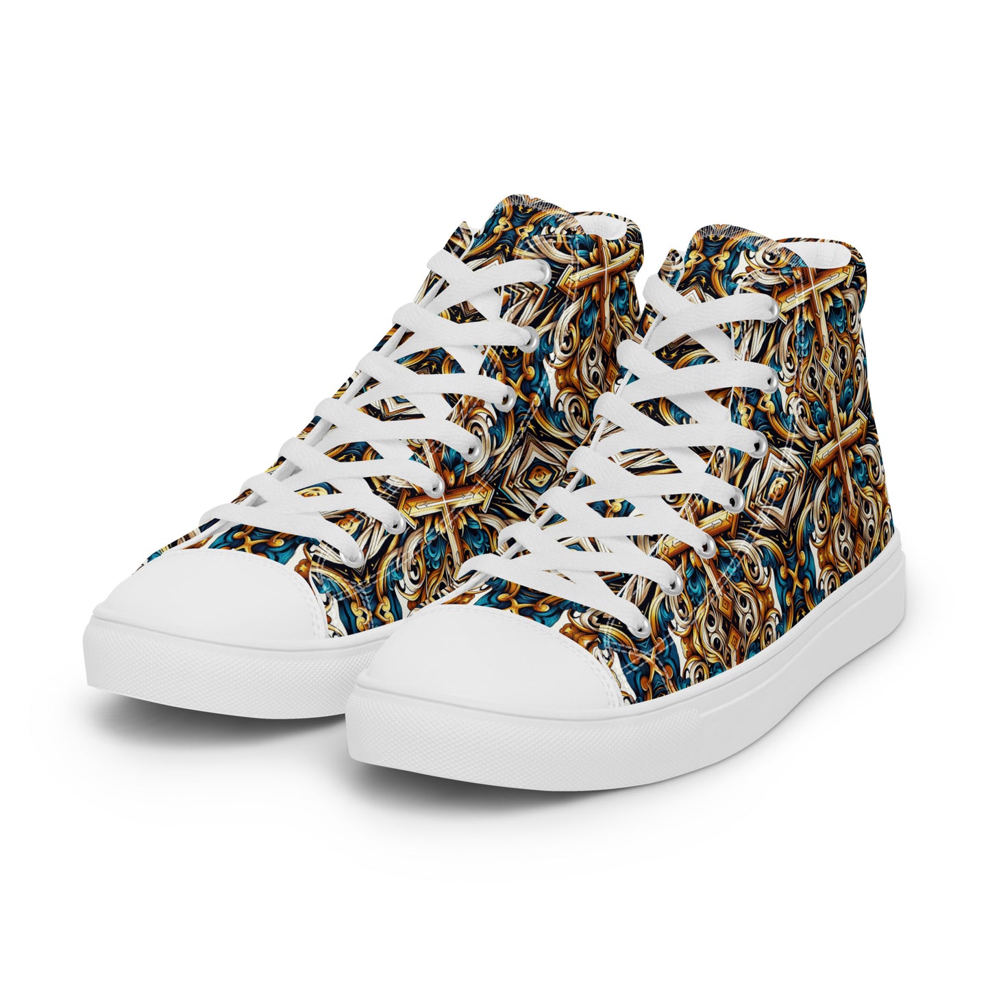 the CROSS 'Believer' Men’s High Top Canvas Sneakers