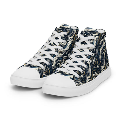 the EAGLE 'Ascender' Men’s High Top Canvas Sneakers