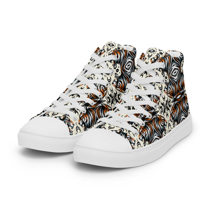 the TIGER 'Prevailer' Men’s High Top Canvas Sneakers