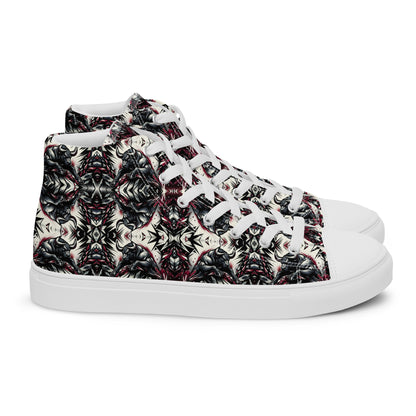 the BULL 'Strengthener' Men’s High Top Canvas Sneakers