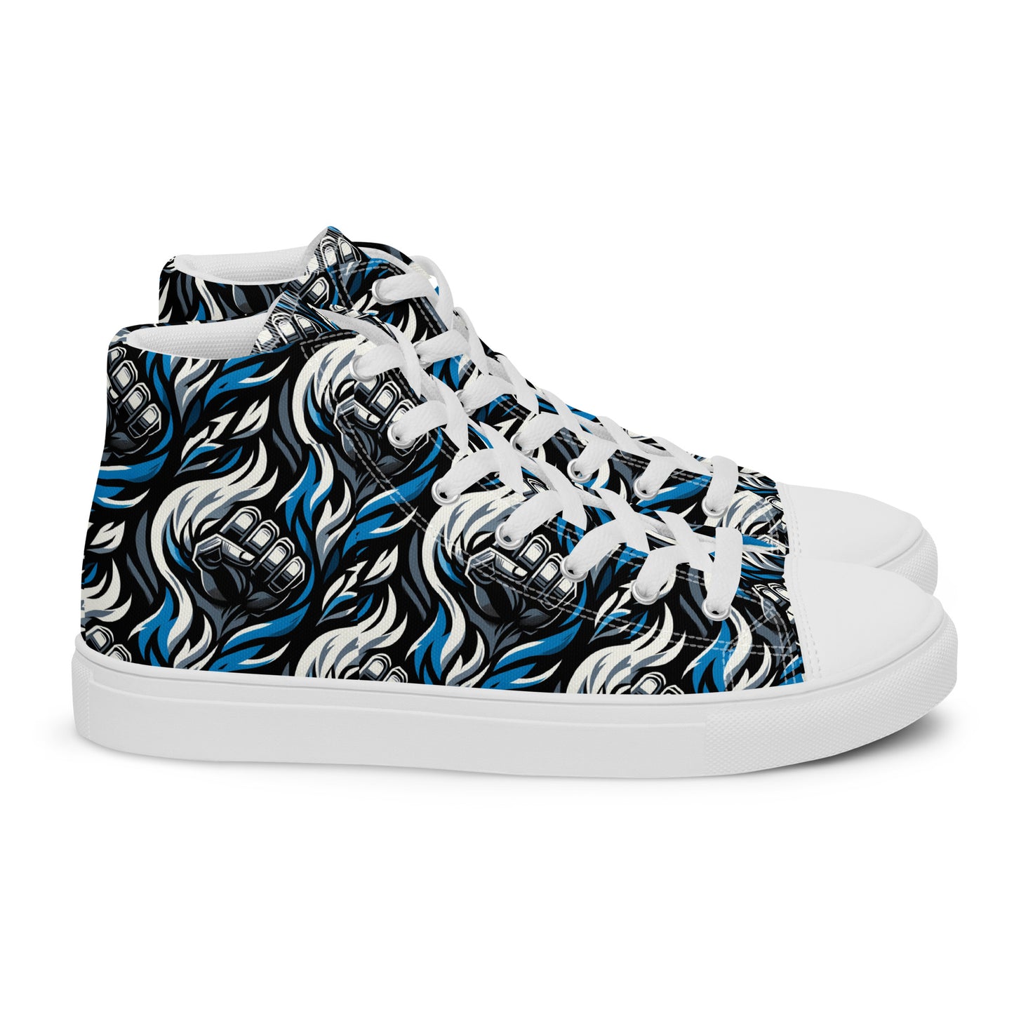 the IRON FIST 'Enforcer' Men’s High Top Canvas Sneakers