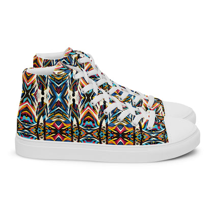 the MAN 'Achiever' Men’s High Top Canvas Sneakers