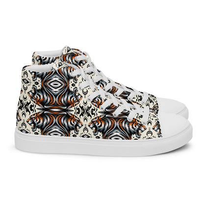 the TIGER 'Prevailer' Men’s High Top Canvas Sneakers