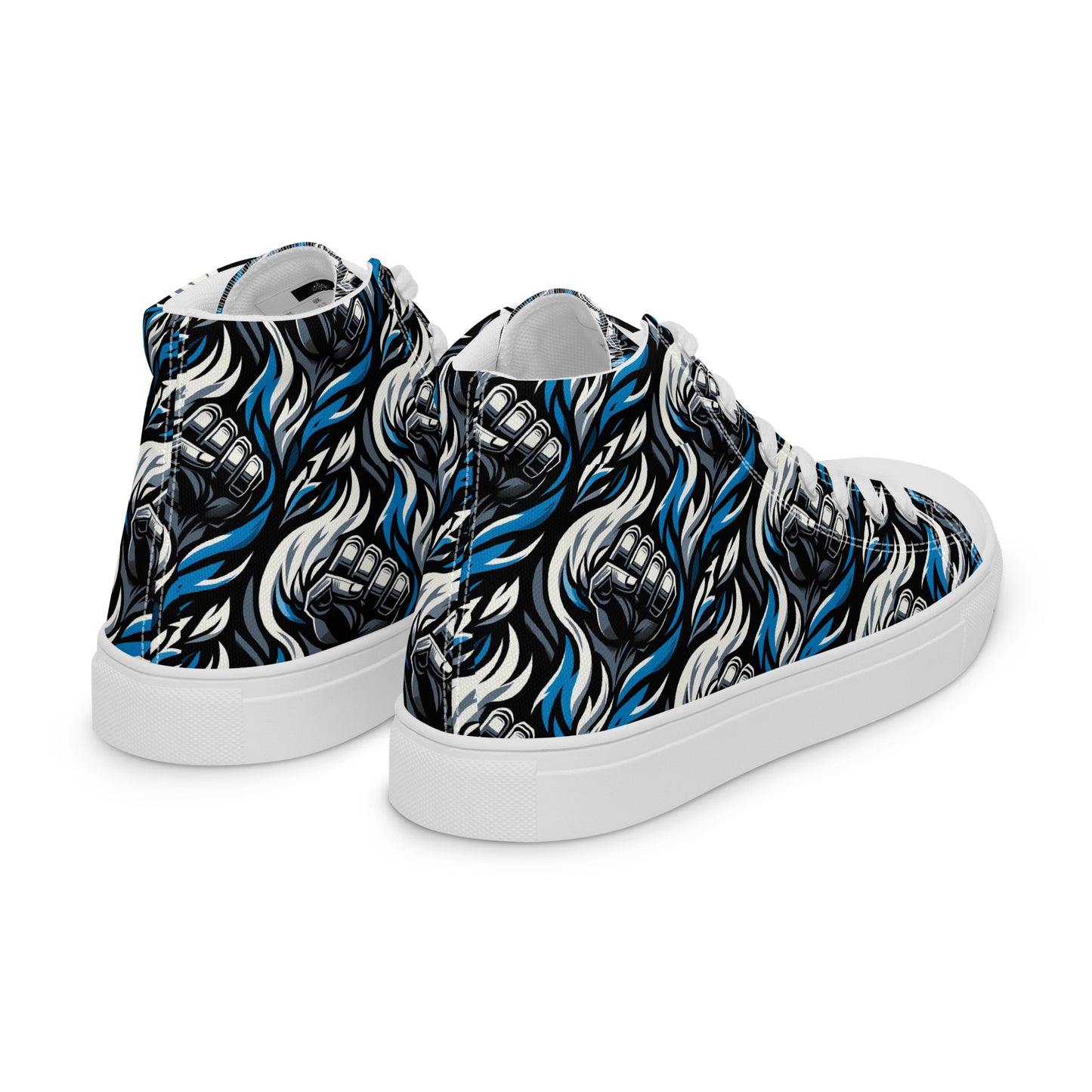 the IRON FIST 'Enforcer' Men’s High Top Canvas Sneakers