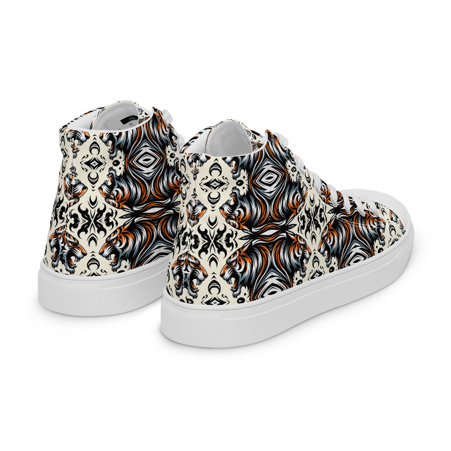 the TIGER 'Prevailer' Men’s High Top Canvas Sneakers