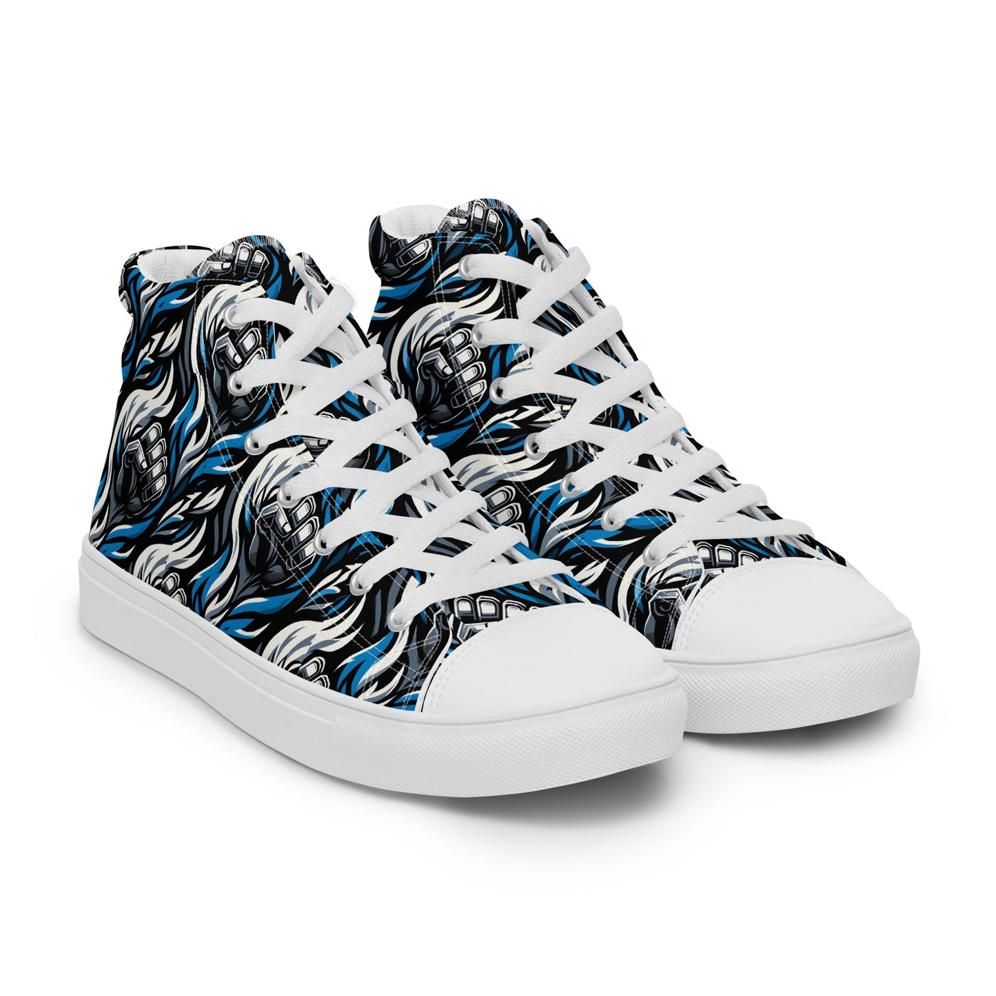 the IRON FIST 'Enforcer' Men’s High Top Canvas Sneakers