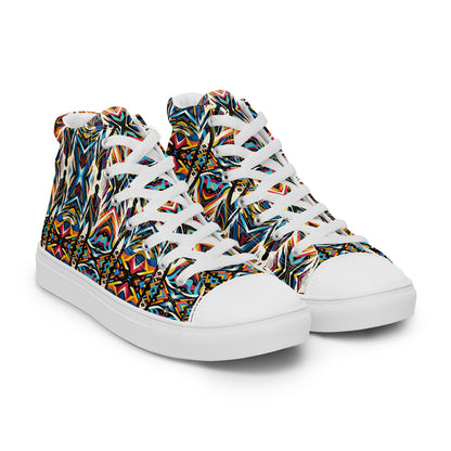 the MAN 'Achiever' Men’s High Top Canvas Sneakers