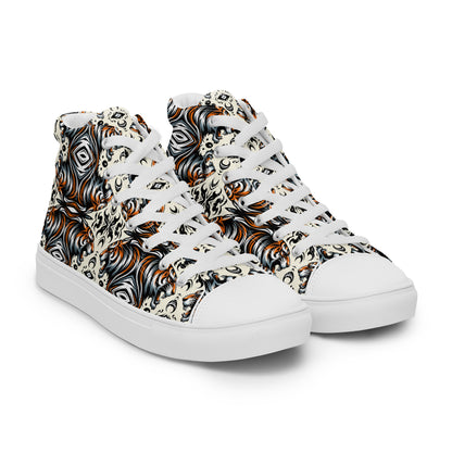 the TIGER 'Prevailer' Men’s High Top Canvas Sneakers