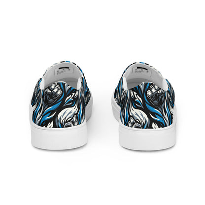 the IRON FIST 'Enforcer' Men’s Slip-On Canvas Shoes