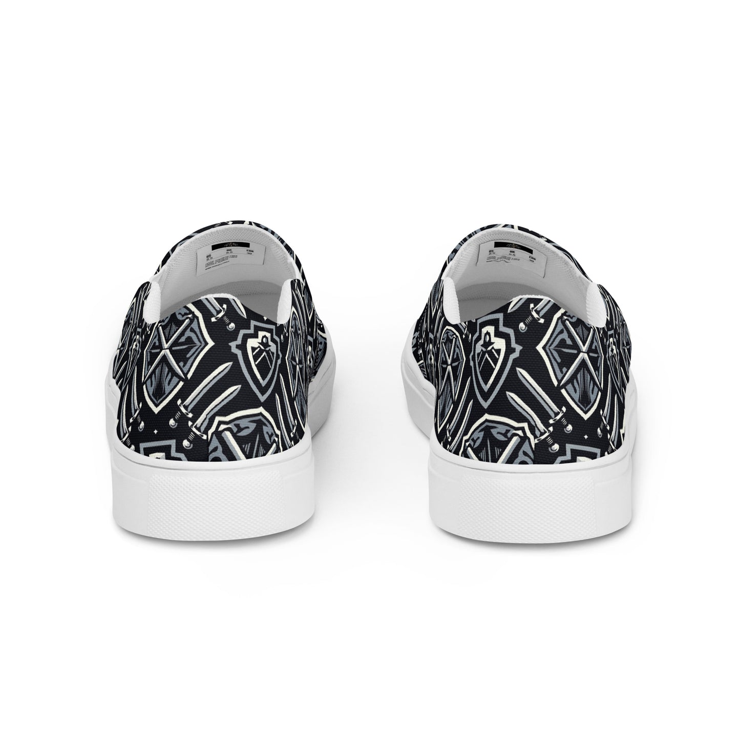 the SWORD & SHIELD 'Defender' Men’s Slip-On Canvas Shoes