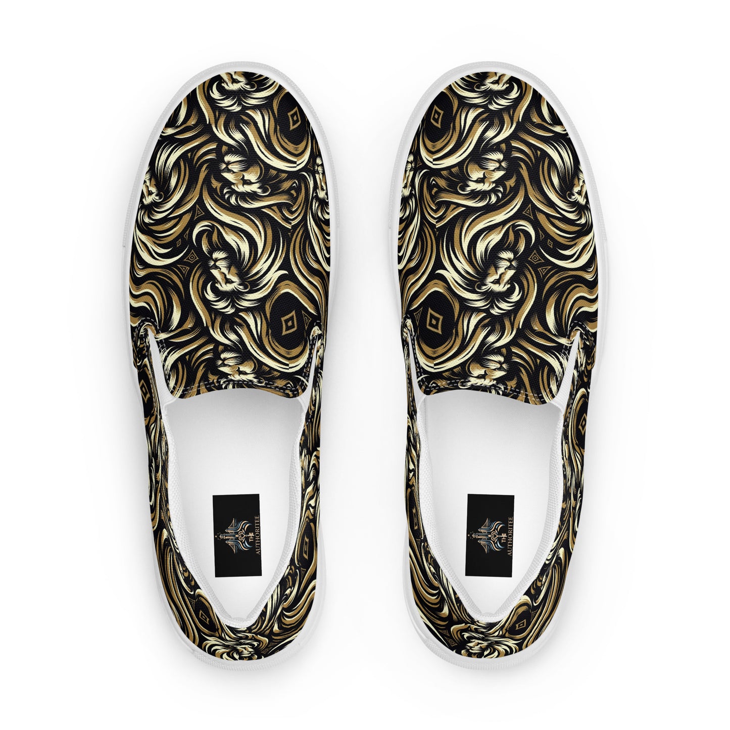 the LION 'Challenger' Men’s Slip-On Canvas Shoes