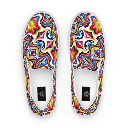 the WOMAN 'Empowerer' Men’s Slip-On Canvas Shoes