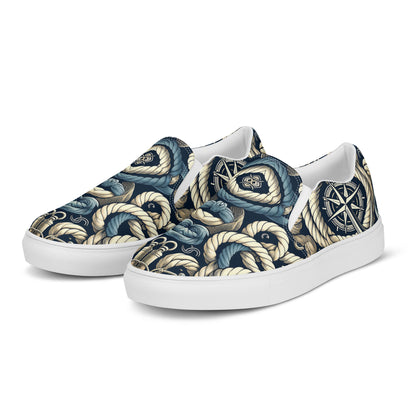 the ANCHOR 'Stabilizer' Men’s Slip-On Canvas Shoes