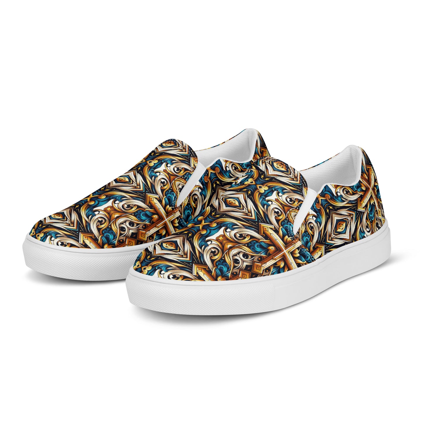 the CROSS 'Believer' Men’s Slip-On Canvas Shoes